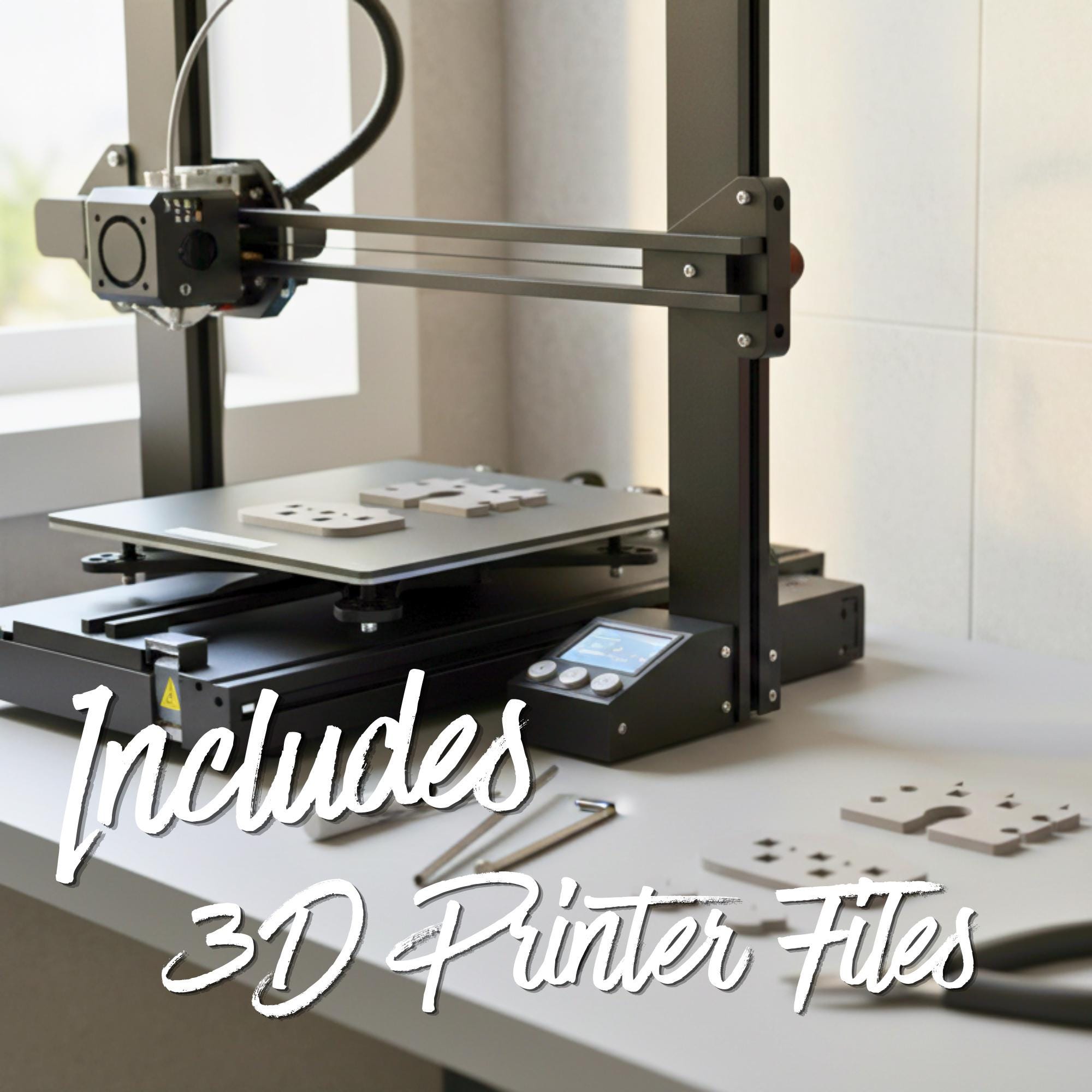 Pet-Themed Toothbrush Holder CNC Files, Dog and Cat Design, Custom Text, DXF and STL Digital Download image 4