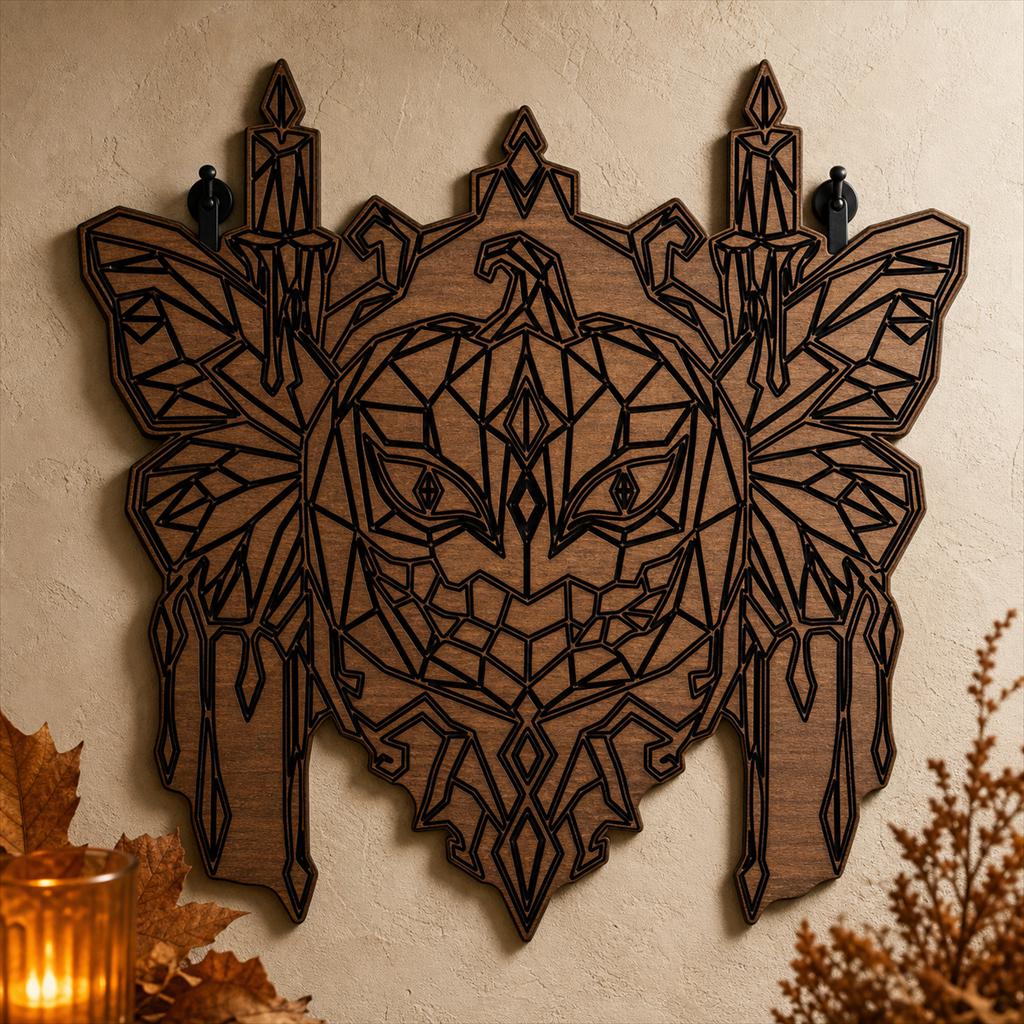 Sinister Pumpkin Nightmare SVG DXF Bundle, 4 CNC Cut Files for Laser, Router, Glowforge, Cricut image 5