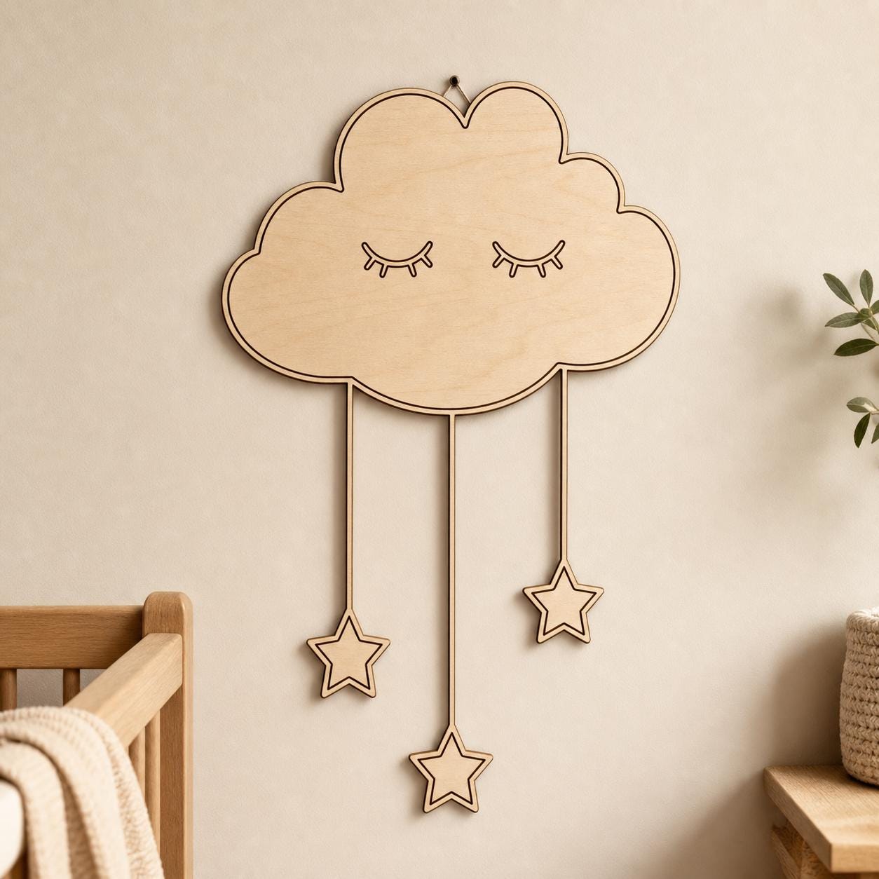Cloud SVG DXF Bundle, 4 CNC Cut Files for Laser, Router, Glowforge, Cricut