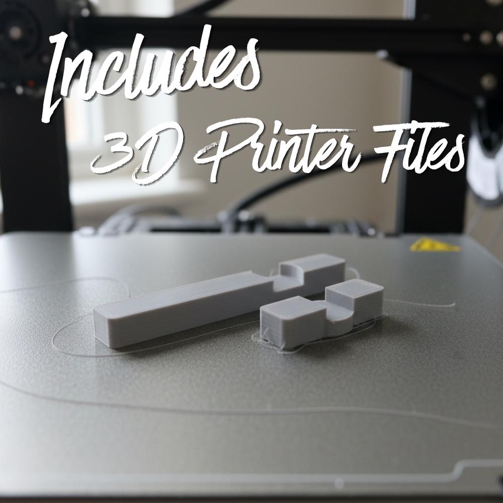 Cross with Hidden Compartment CNC Files, Custom Text, DXF and STL Digital Download image 7