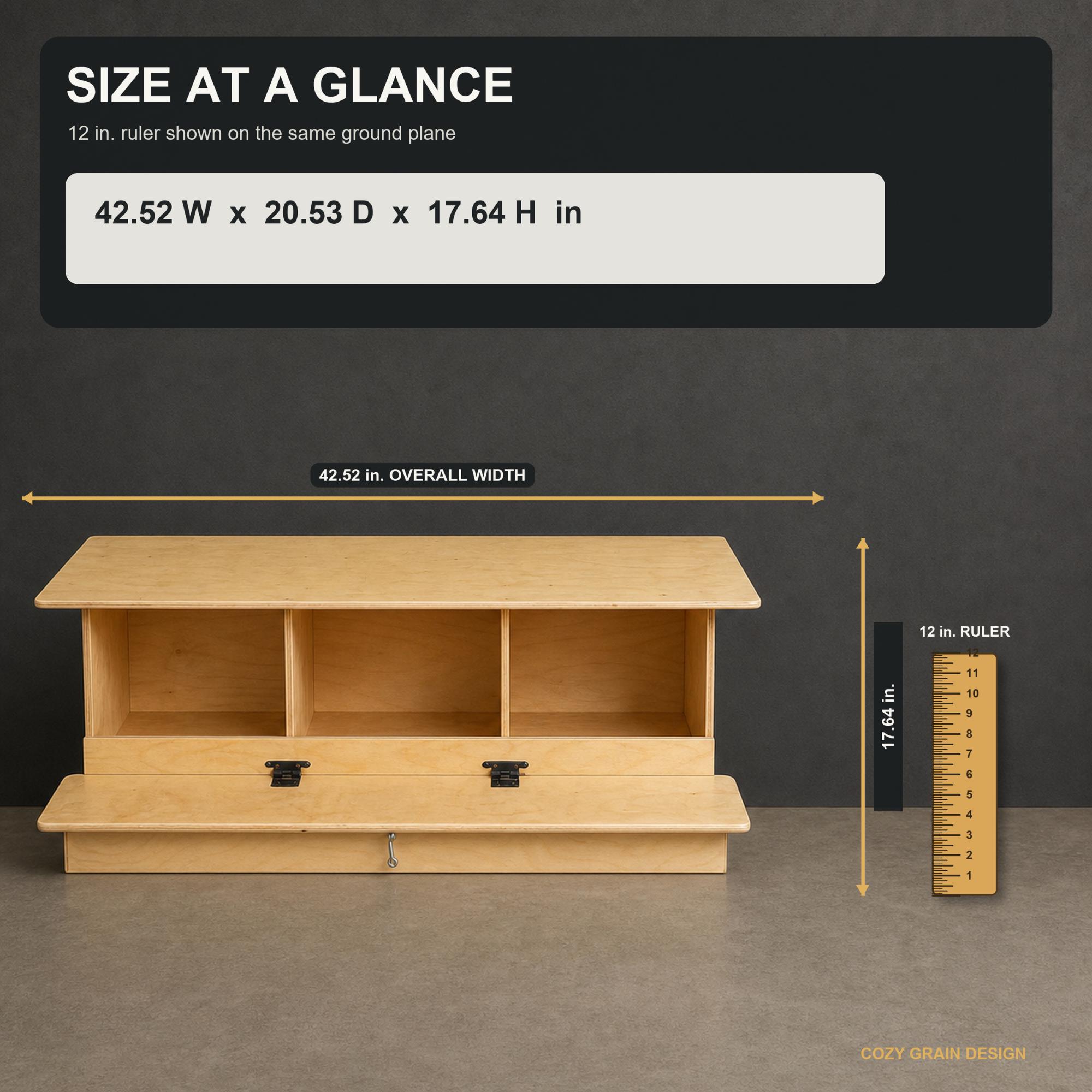 Roll Out Nesting Box Plans, Three-Bay Chicken Coop Guide with Blueprints, CNC and STL Files image 5