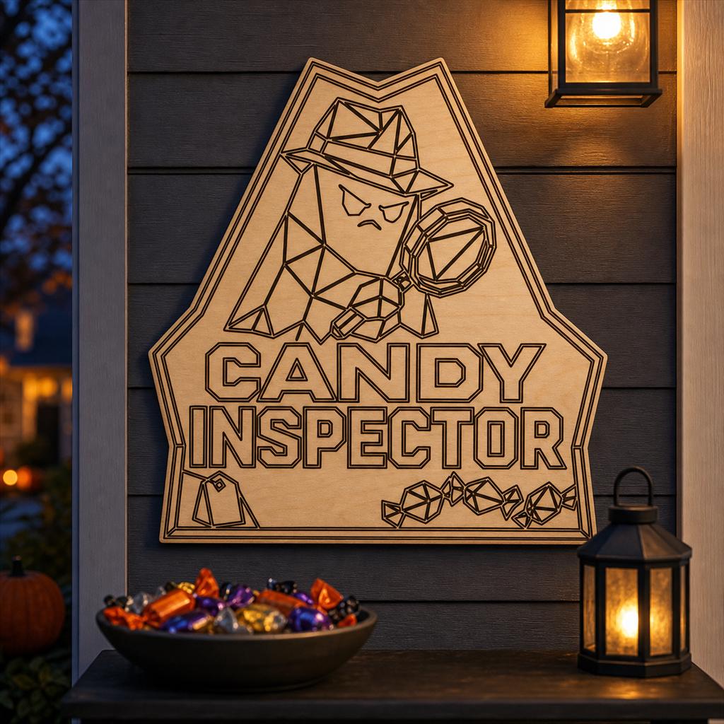 Funny Haunted Sign SVG DXF Bundle, 4 CNC Laser Cut Files