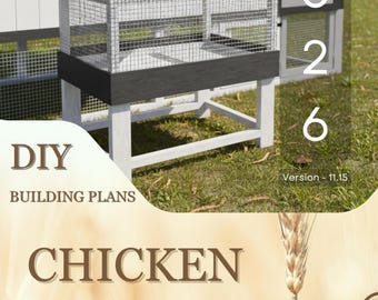 Plannen voor doe-het-zelf kippenbroedmachine en kooien voor kleine dieren: beginnersvriendelijke bouwhandleiding (digitale download)