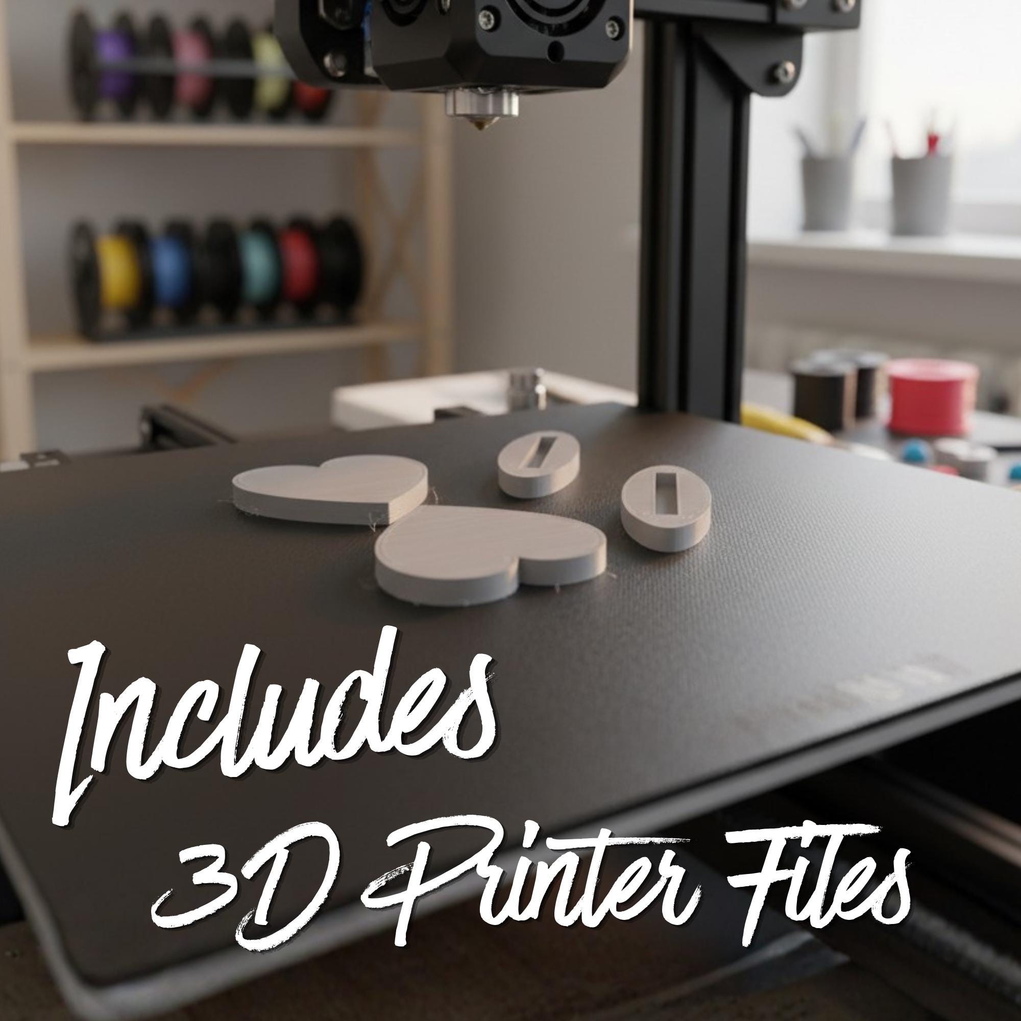 Personalized Handwriting Heart CNC Files, Keepsake Gift, DXF and STL Digital Download image 4
