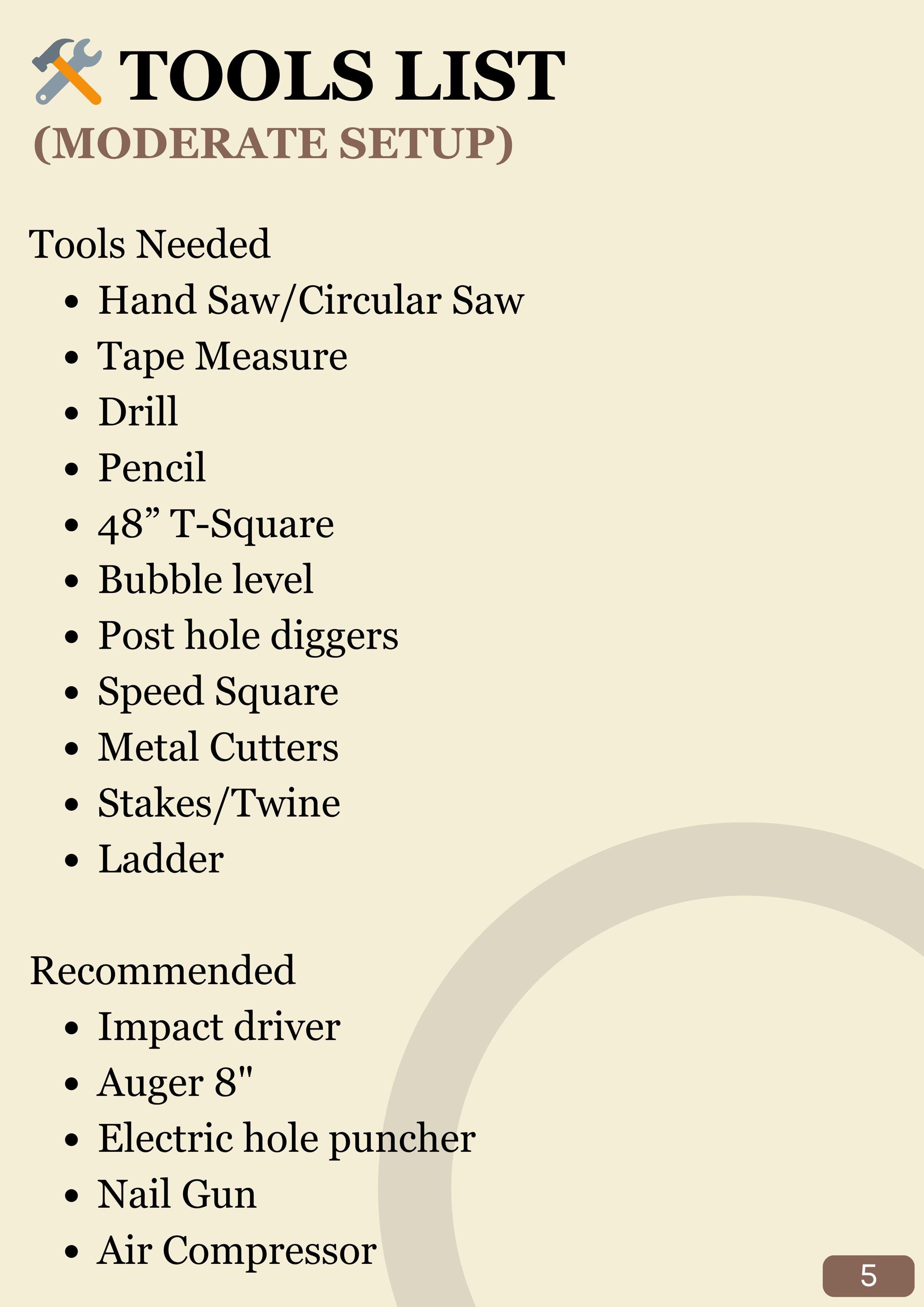 Carport Plans PDF, RV Trailer and ATV Shelter Build Guide, Budget Outdoor Storage Blueprint Download image 8