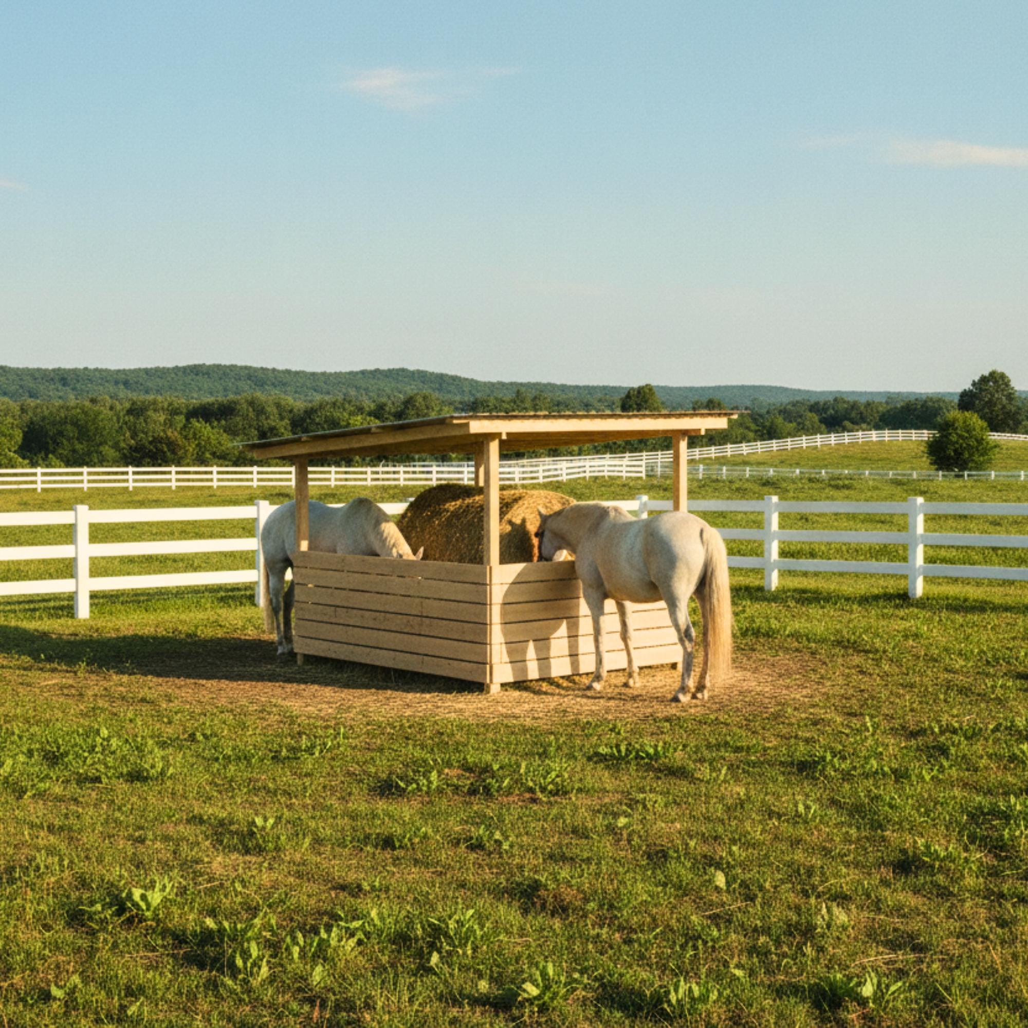 Mobile Hay Shelter Plans PDF, 6x7x7 Portable Hay Storage with Swing Door & Tractor Access image 6