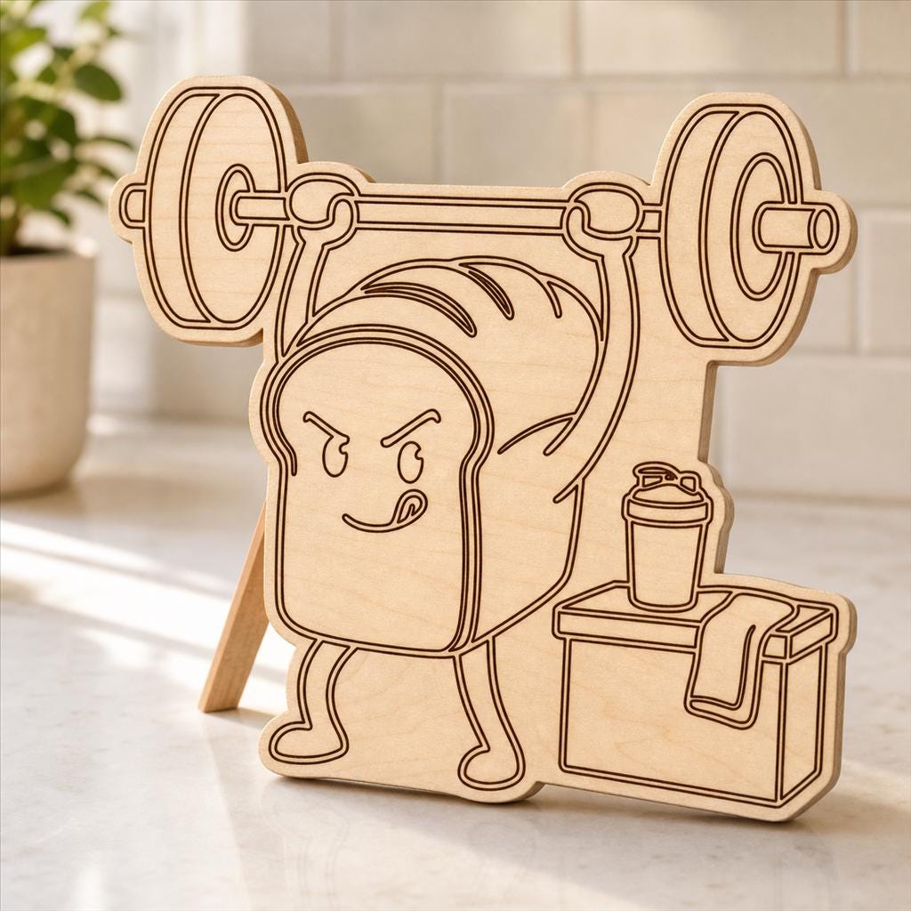 Mischievous Kitchen Character SVG DXF Bundle, 4 Funny Kitchen CNC Designs for Magnets, Stickers, Oven Mitts image 3