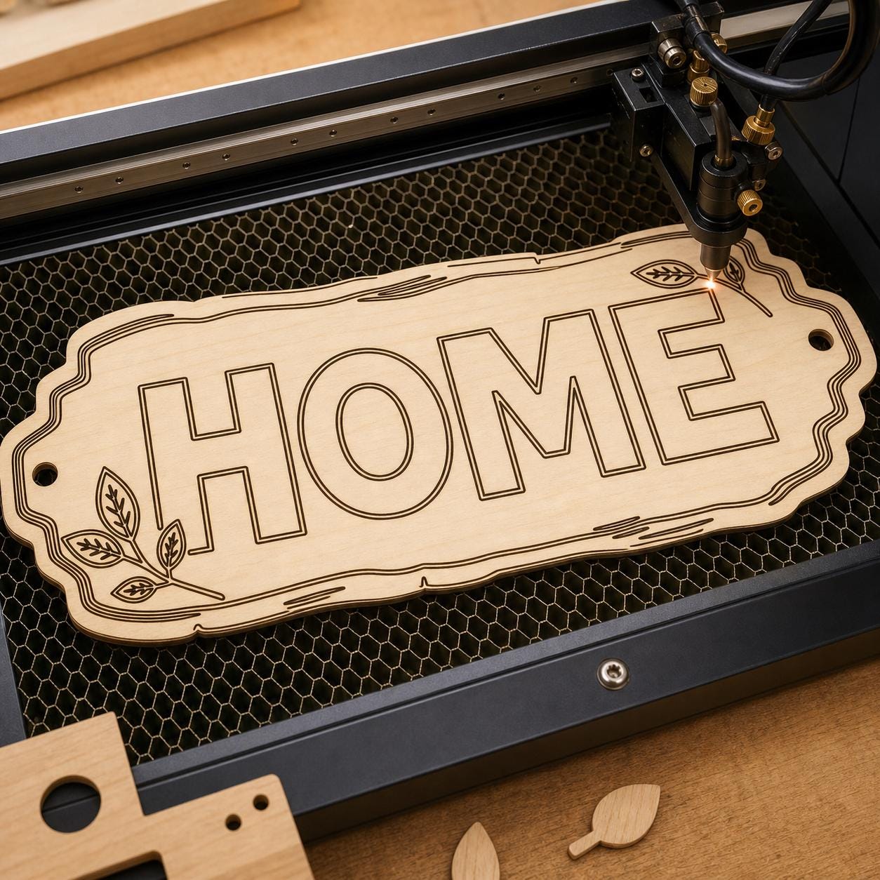 Front Porch Sign SVG DXF Bundle, 4 CNC Cut Files for Laser, Router, Glowforge, Cricut image 4
