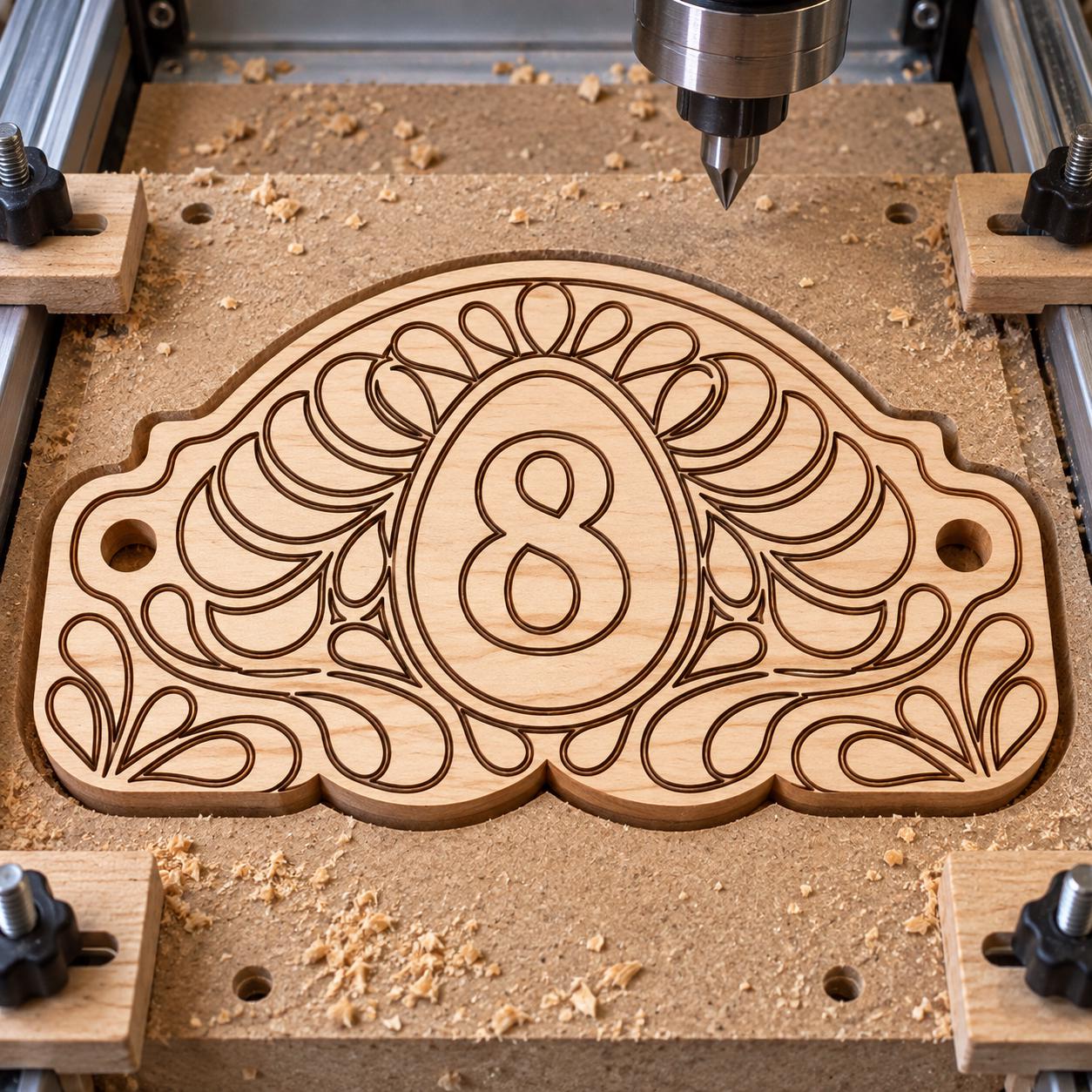 Nesting Box Labels SVG DXF Bundle, 4 CNC Cut Files for Laser, Router, Glowforge, Cricut image 4