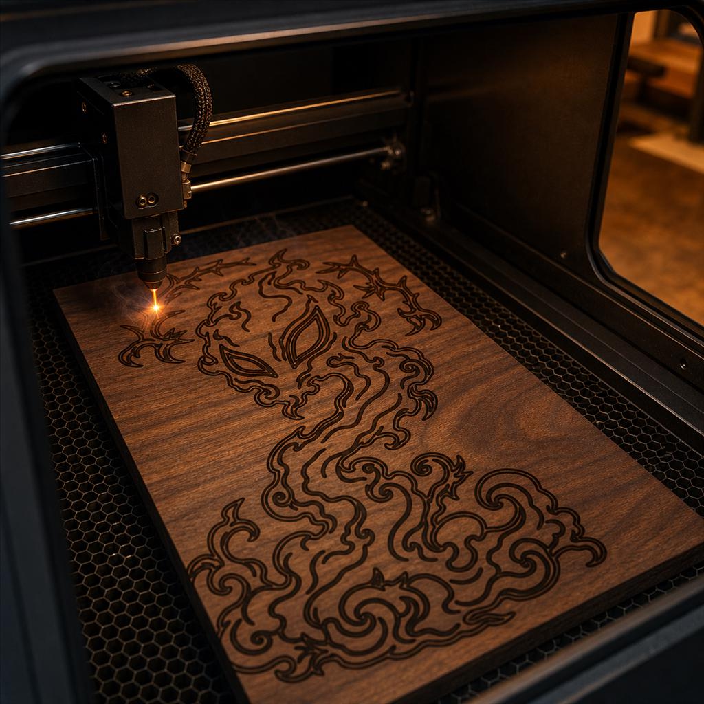 Strange Monster Portrait SVG DXF Bundle, 4 CNC Laser Cut Files image 4