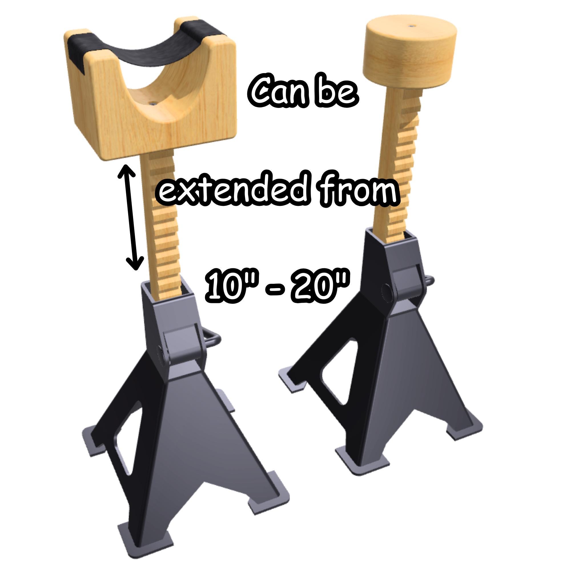 Horse Hoof Stand Insert Plans, Adjustable DIY Farrier Jack Stand, PDF Digital Download image 6