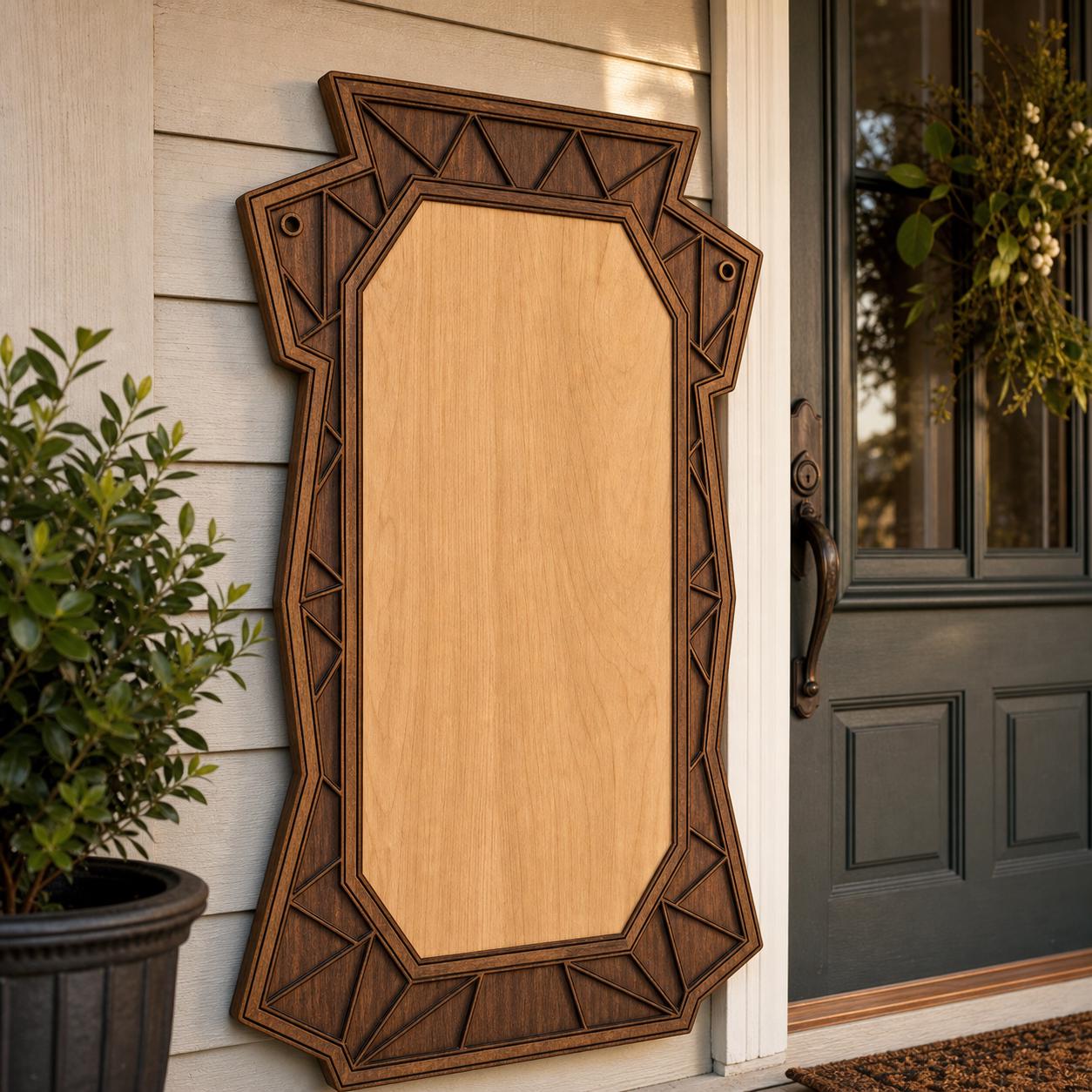 Front Porch Sign SVG DXF Bundle, 4 CNC Cut Files for Laser, Router, Glowforge, Cricut image 5