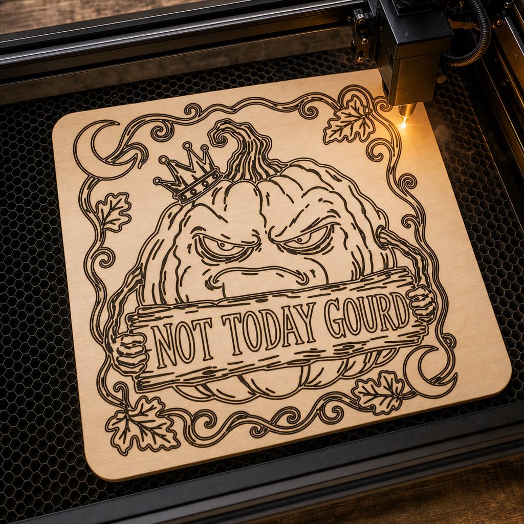 Sinister Pumpkin Nightmare SVG DXF Bundle, 4 CNC Cut Files for Laser, Router, Glowforge, Cricut image 4