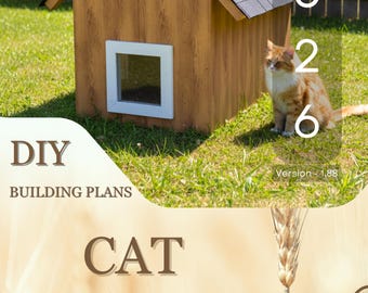 Zelfgemaakte kattenopvangplannen voor buiten – Loft & Sky Windows (digitale download)