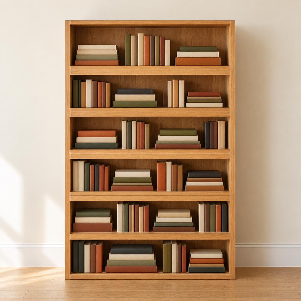 32.25 x 48 in Bookshelf Plans | Five Fixed Shelves | Safety Wall Mounting  DIY Guide image 6