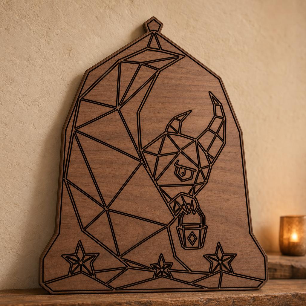 Strange Monster Portrait SVG DXF Bundle, 4 CNC Laser Cut Files image 5