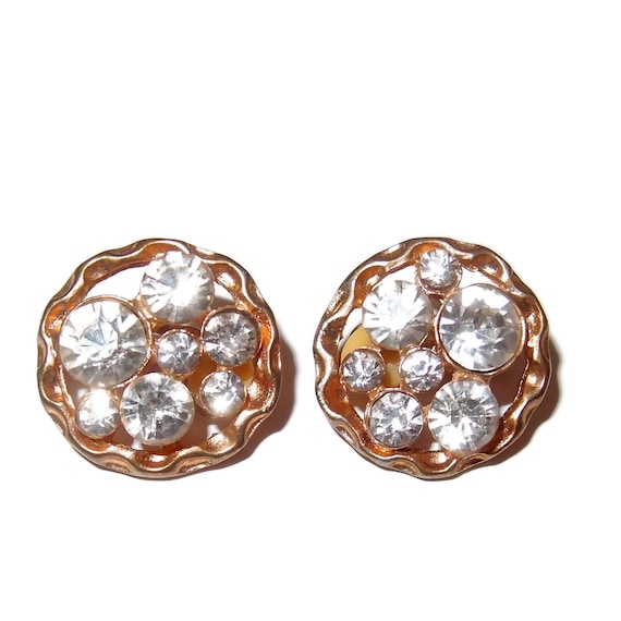 ◆VINTAGE HOLLYWOOD◆ Space Stone Ring Earrings VH249OEA008M 915S7q72FqL._UY1000_.jpg