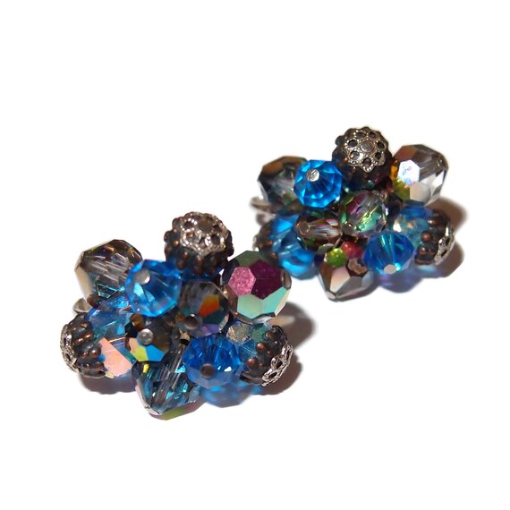 Vendome Medium Clip in Black/Crystal main image 1