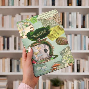 Tinker Bell Kindle Case Cover with Hand Strap for Paperwhite 12th 11th 10th, Colorsoft 2024, Kindle Scribe, Kobo Clara, Kobo Libra