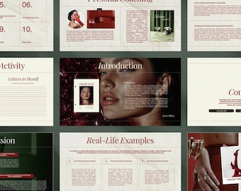 Coach Training Workshop Presentation | Course Curriculum Slide Deck | Webinar Lesson Plan | Business Coaching Seminar | Canva Template