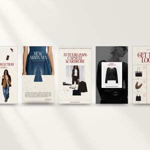 Holiday Gift Guide template for influencers. Clean collage design for sharing product recommendations on social media.
