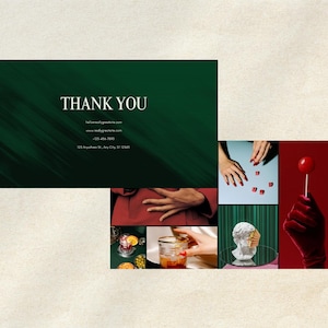 Elegant serif font details in burgundy color. Dark academia style aesthetic for high-end professional presentations