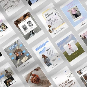 Professional Instagram post templates for marketers, influencers, and small business owners.