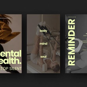 Curated Instagram Grid Layout for Wellness Influencers using neutral and modern beige aesthetic templates.