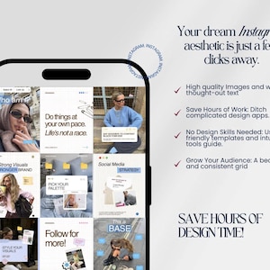 Digital marketing Instagram templates for visually appealing posts and story storytelling.