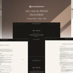 Fully customizable Squarespace About page template for architecture and interior design studios