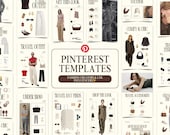 Pinterest Pin Templates for LTK | Fashion Canva Templates | Editable Pinterest Pins | Influencer Branding | Editable Pinterest Design