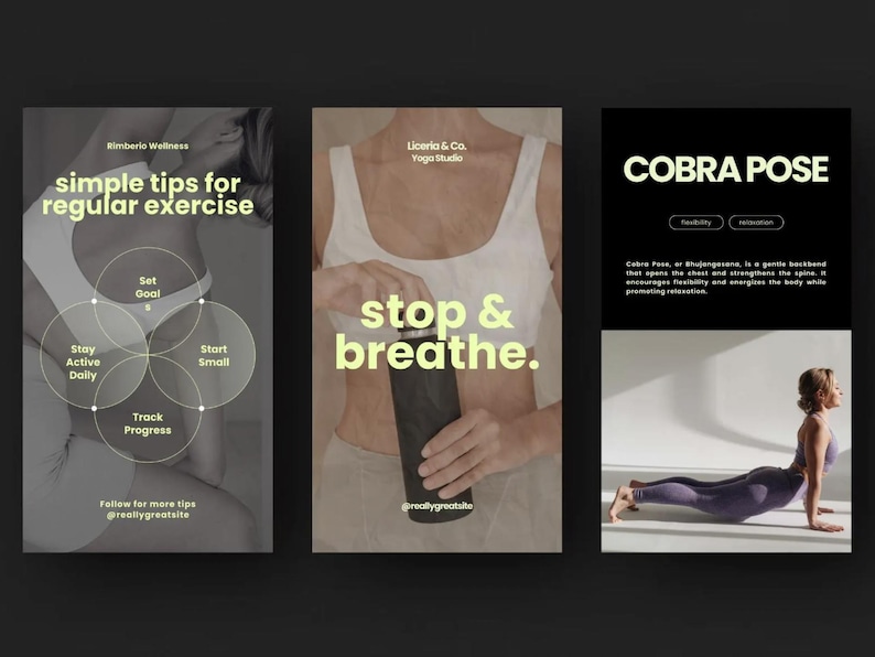 Minimalist Quote Templates for Instagram for mental health and wellness brands to boost engagement.