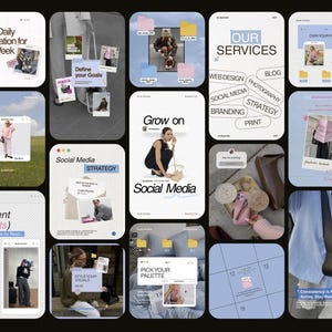 Trendy IG templates with editable graphics for marketers, creators, and UGC campaigns.