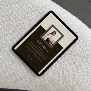 Comprehensive client brochure template with FAQ, tools, and resource pages for freelancers.