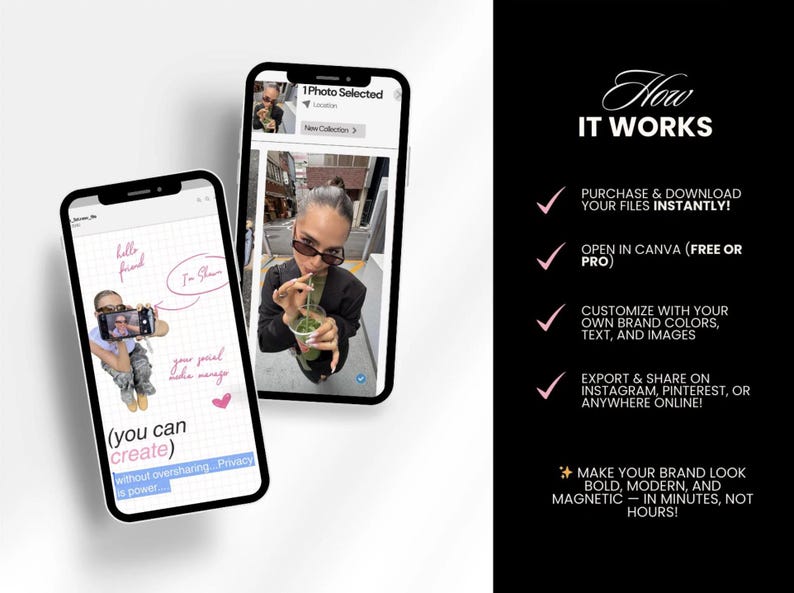 UGC-focused Instagram story templates for brands and creators looking to boost engagement.
