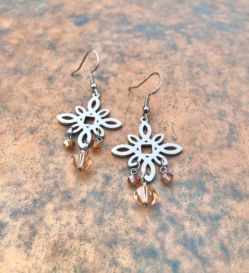 Earrings stainless steel tarnishfree French wire Etsy