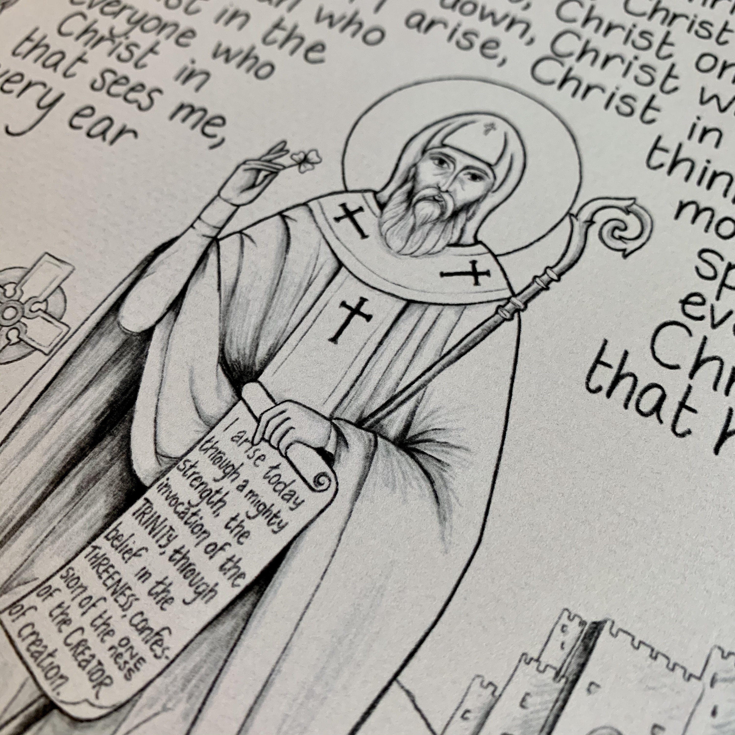 The Breastplate of St Patrick Prayer - Etsy