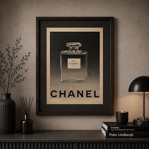 Chanel No 5 Frame - Etsy