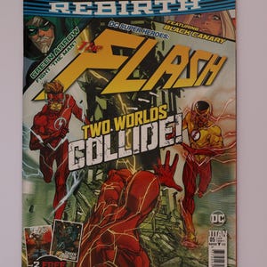 DC The Flash Rebirth #5 Cómic 2017 | Dos mundos chocan | Flecha Verde Canario Negro | Cómic original