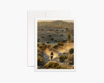 Motorcycle Adventure Folded Notecards