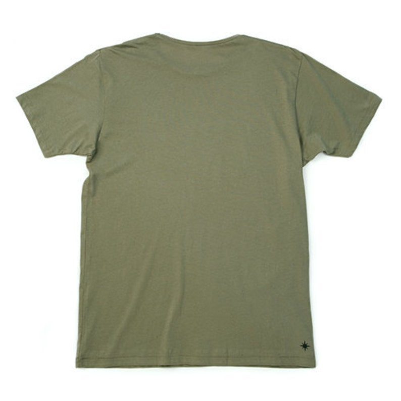Blackbird Olive Green Graphic Tee Men's Limited Edition image 3