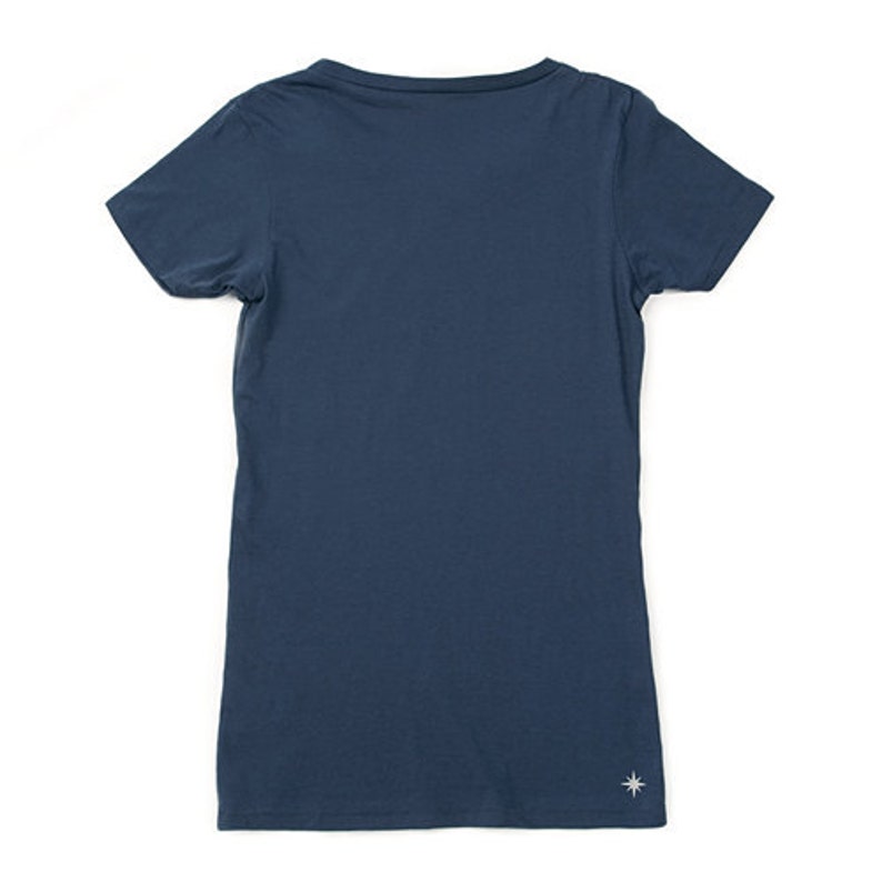 Horse Show Blue Graphic Tee Womens Limited Edition image 3