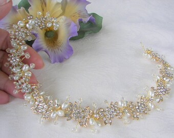 Vigne De Cheveux De Mariee Mariage Rustique Bijoux De Etsy