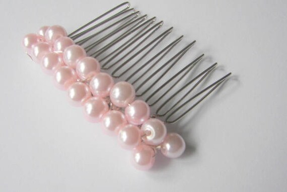 Pearl Hair Comb Wedding Hair Accessory Pearl Hair Comb For Etsy