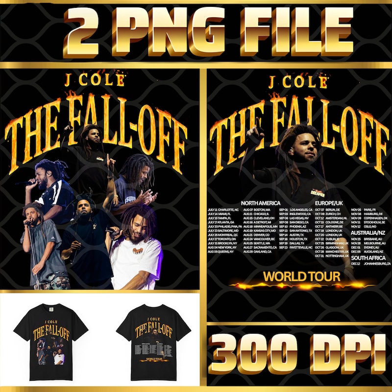 J. Cole Fall Off - Etsy