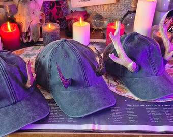 casquette a cornes - faun / costumes / fantasy