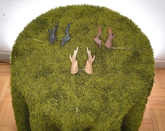 Piccolo bosco - Corna di fauno, satiro, cervo, tiefling, cervo, cosplay, costumi, LARP, Halloween