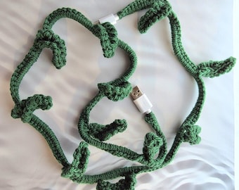Crochet Vine Ladekabel Typ C - 1 Meter.
