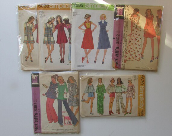 70s smock dress