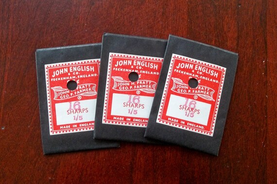 Sewing Needles 3 packs